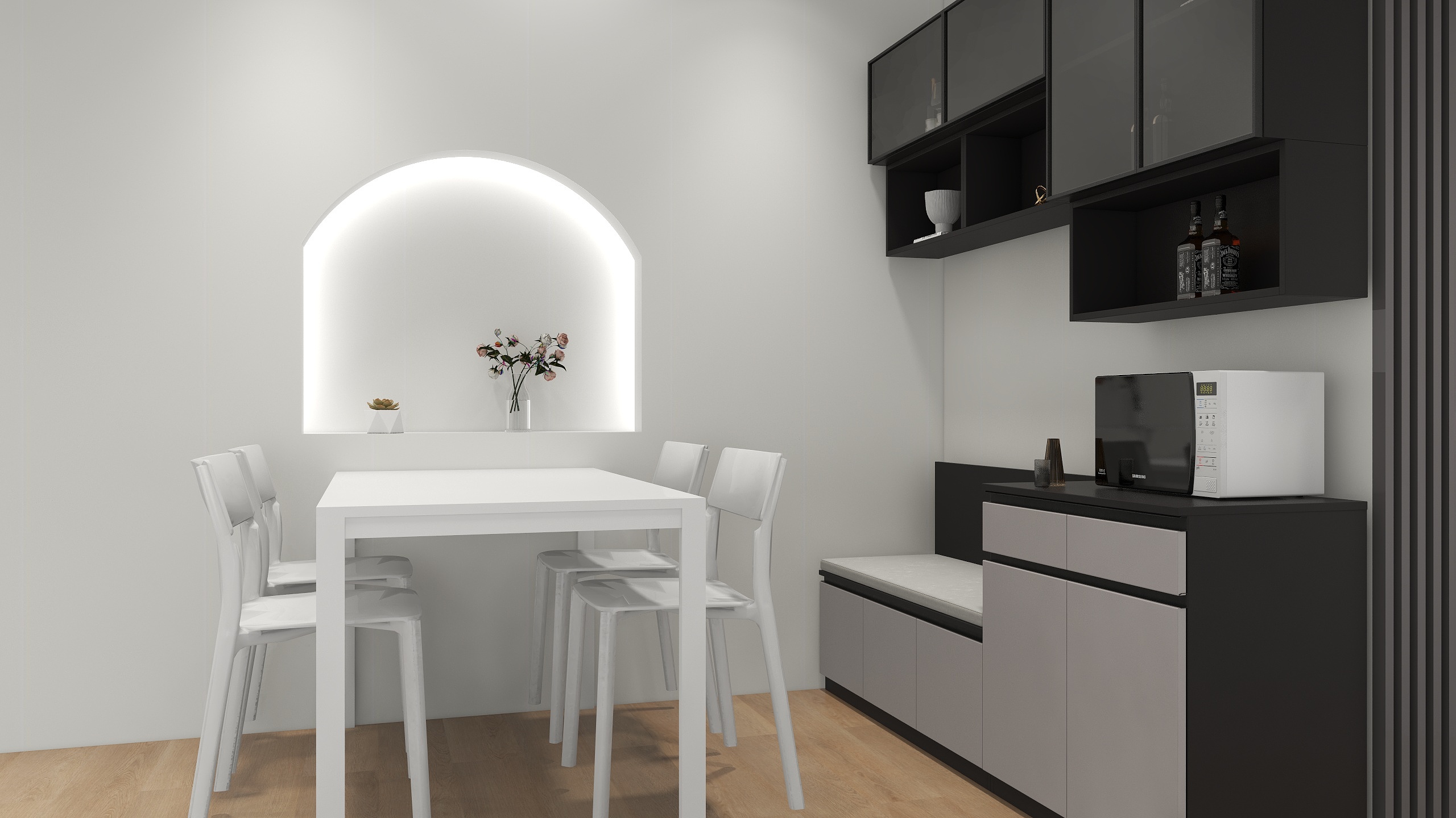 李思露-104㎡2室-装修设计方案