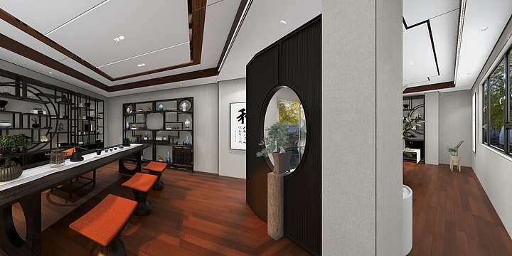 福建三明尤溪品格康为民-  坂面兄弟茶业 TG-装修设计方案