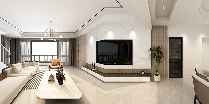 澜朮昂-龙溪湾客厅布置-装修设计方案