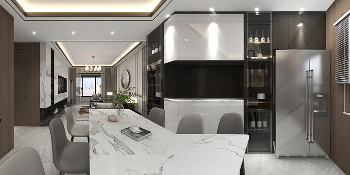 河南世越装饰设计-幸福小区-装修设计方案