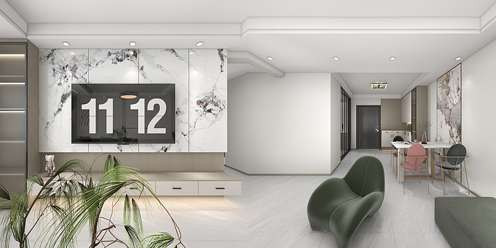 创庭全案设计-金湖名苑 高宝隆-装修设计方案