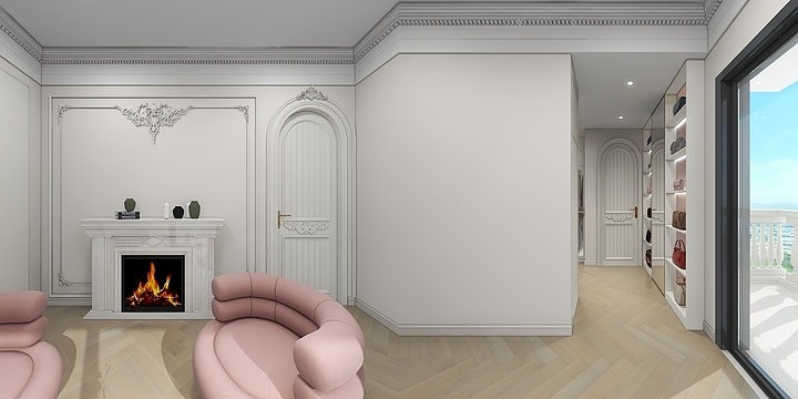 魏军-桐江别墅三楼-装修设计方案