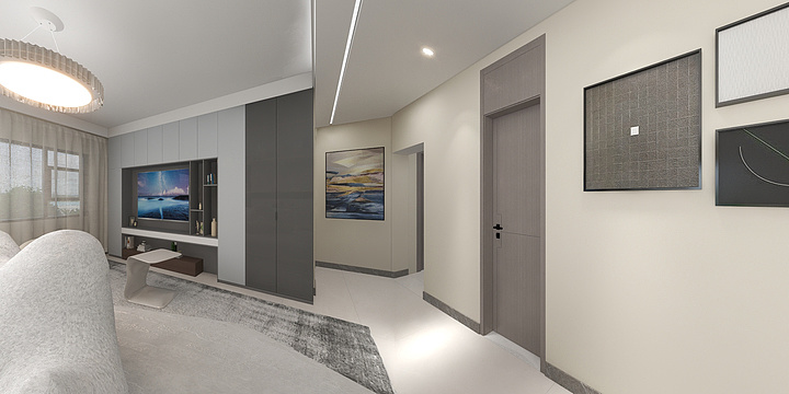 设计师胡小康-大名城明月轩-装修设计方案