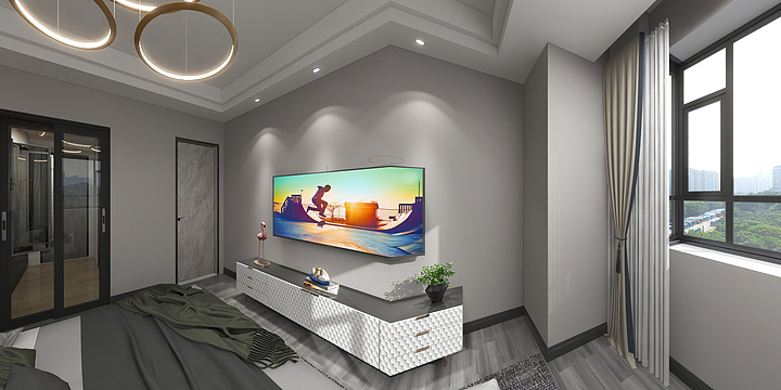 罗偉-全屋效果图-装修设计方案