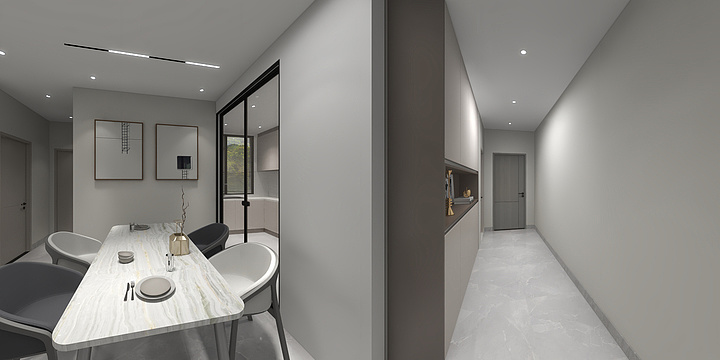 贵阳艺墅空间设计-优品道现代城-装修设计方案