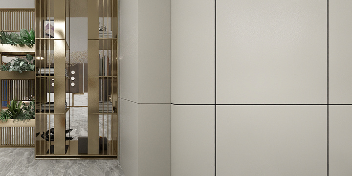 宋萌--设计师-河北大厦酒店大堂-装修设计方案