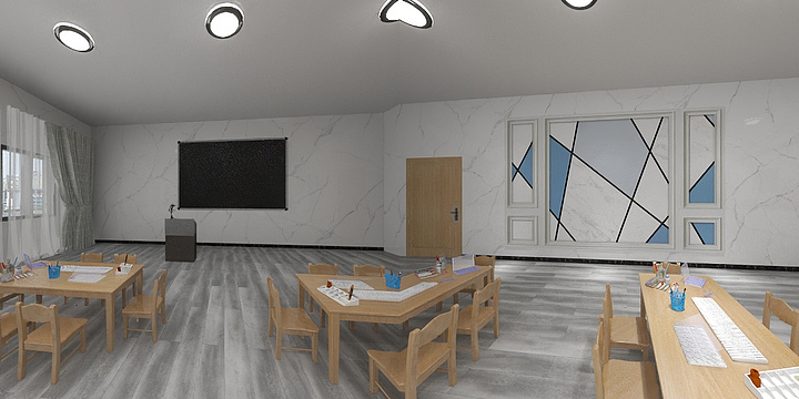 weixuNQt-教室-装修设计方案