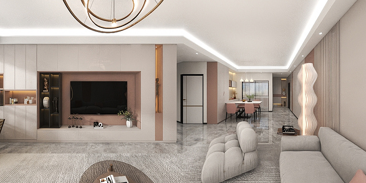 哇哦设计-中骏·柏景湾-装修设计方案