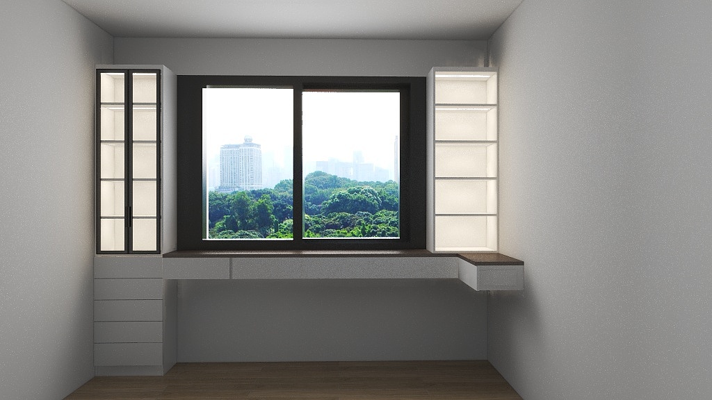 爱设计的小冯-现代-装修设计方案