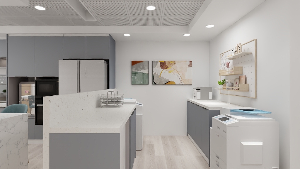 weiteng-行政大樓事務暨茶水間會議空間改善統包工程-装修设计方案