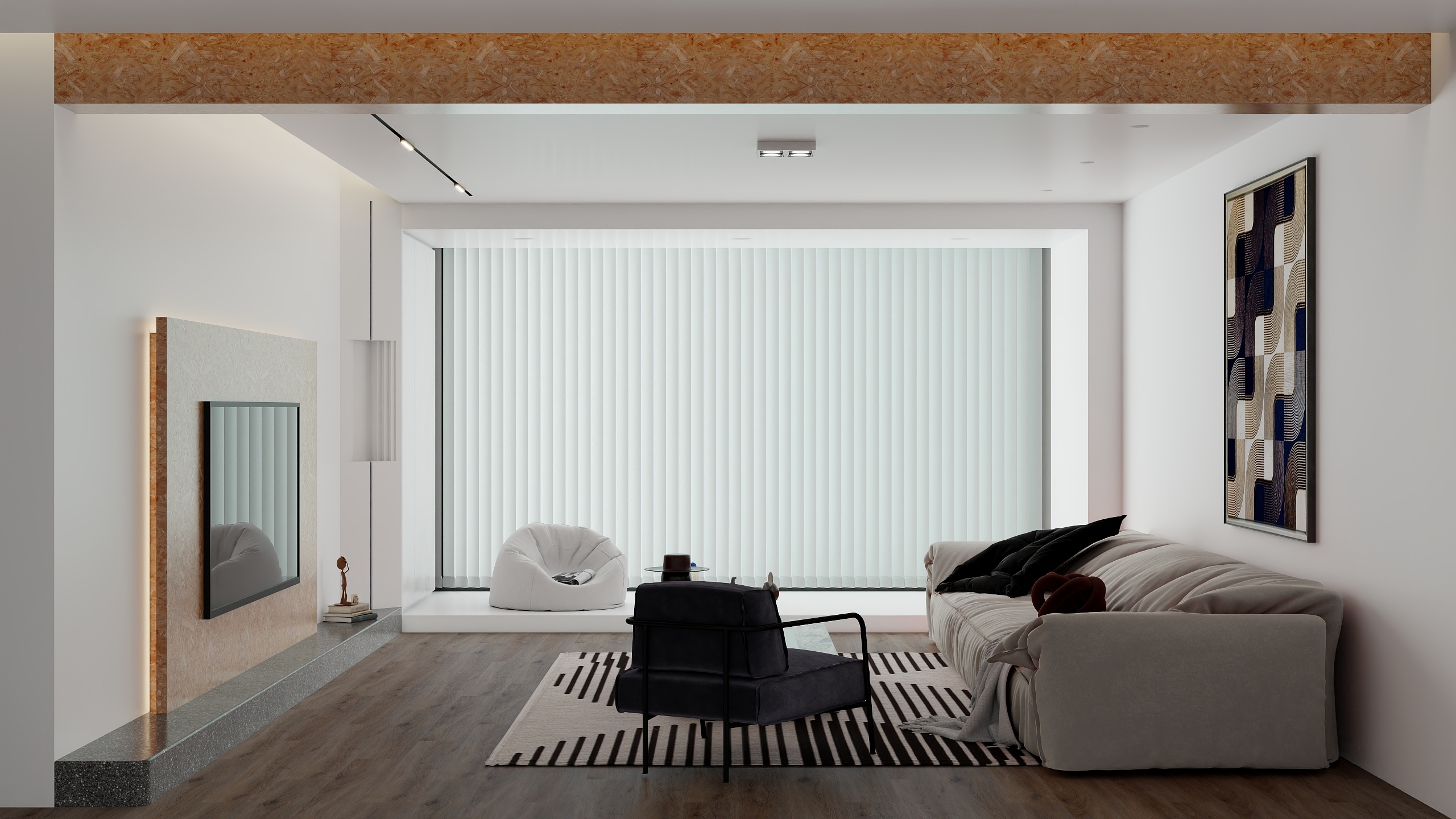 悟道设计-小客厅-装修设计方案