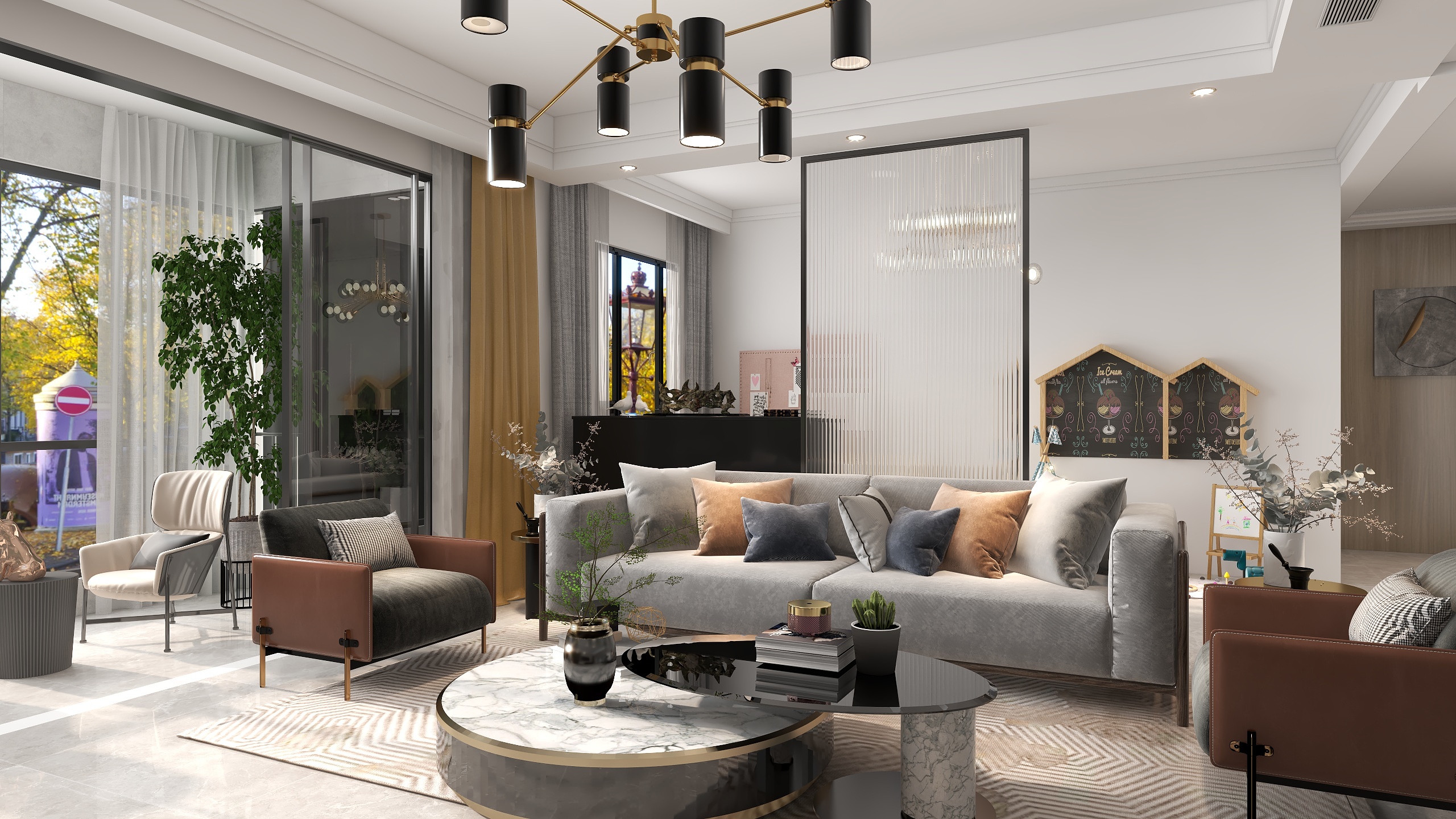 侠客设计工作室-现代风格5步打光秘籍 -侠客学习专用-装修设计方案