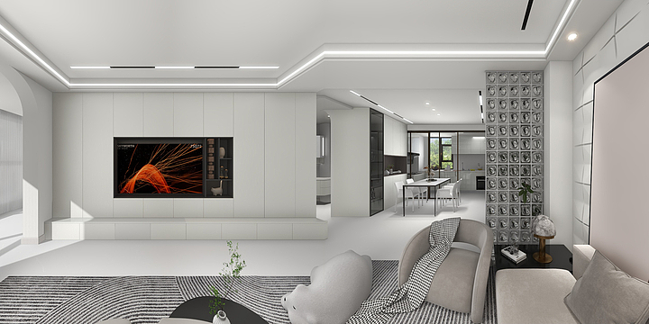 设计师木pnMB-幸福小区C4-8-2-101-装修设计方案