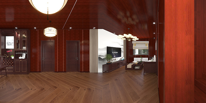 设计师I凌睿-安记对面-中式风格-装修设计方案