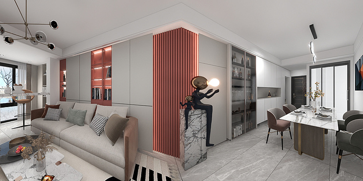 南风1997-阳光中心城8-2-2406-装修设计方案