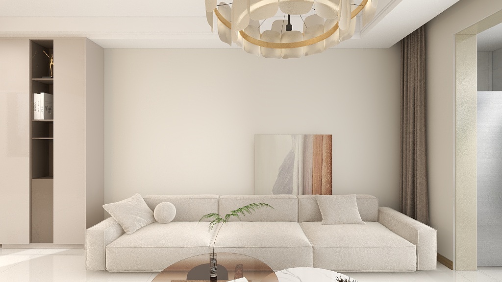 墨间砚白-龙湖・彩虹郦城-装修设计方案