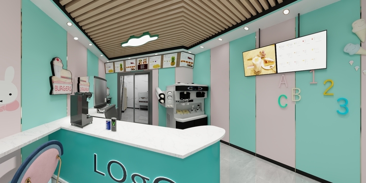 室内设计师热依汗-奶茶店-副本-副本-装修设计方案