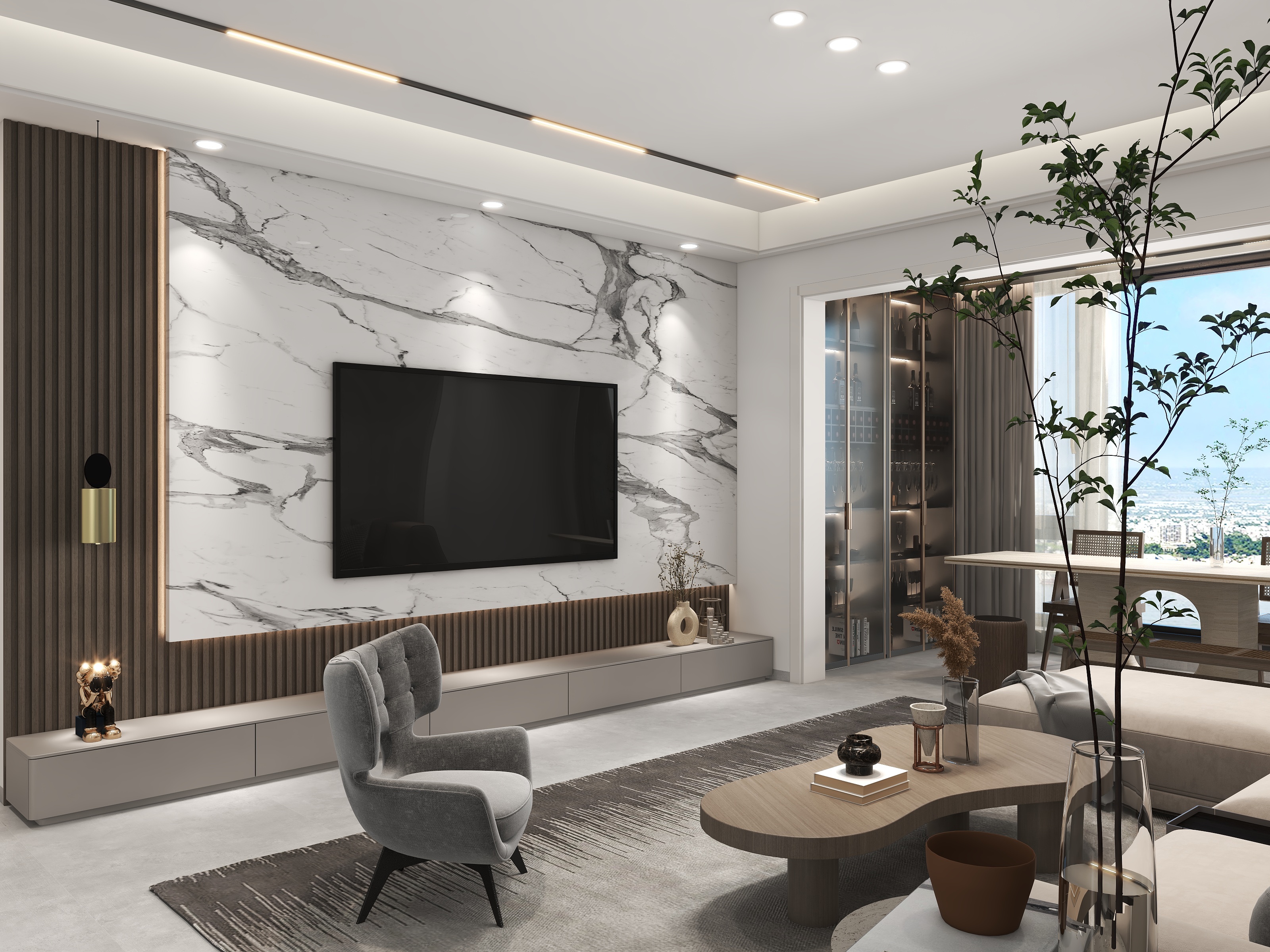 Arno12-潼安花园147港式装修效果图