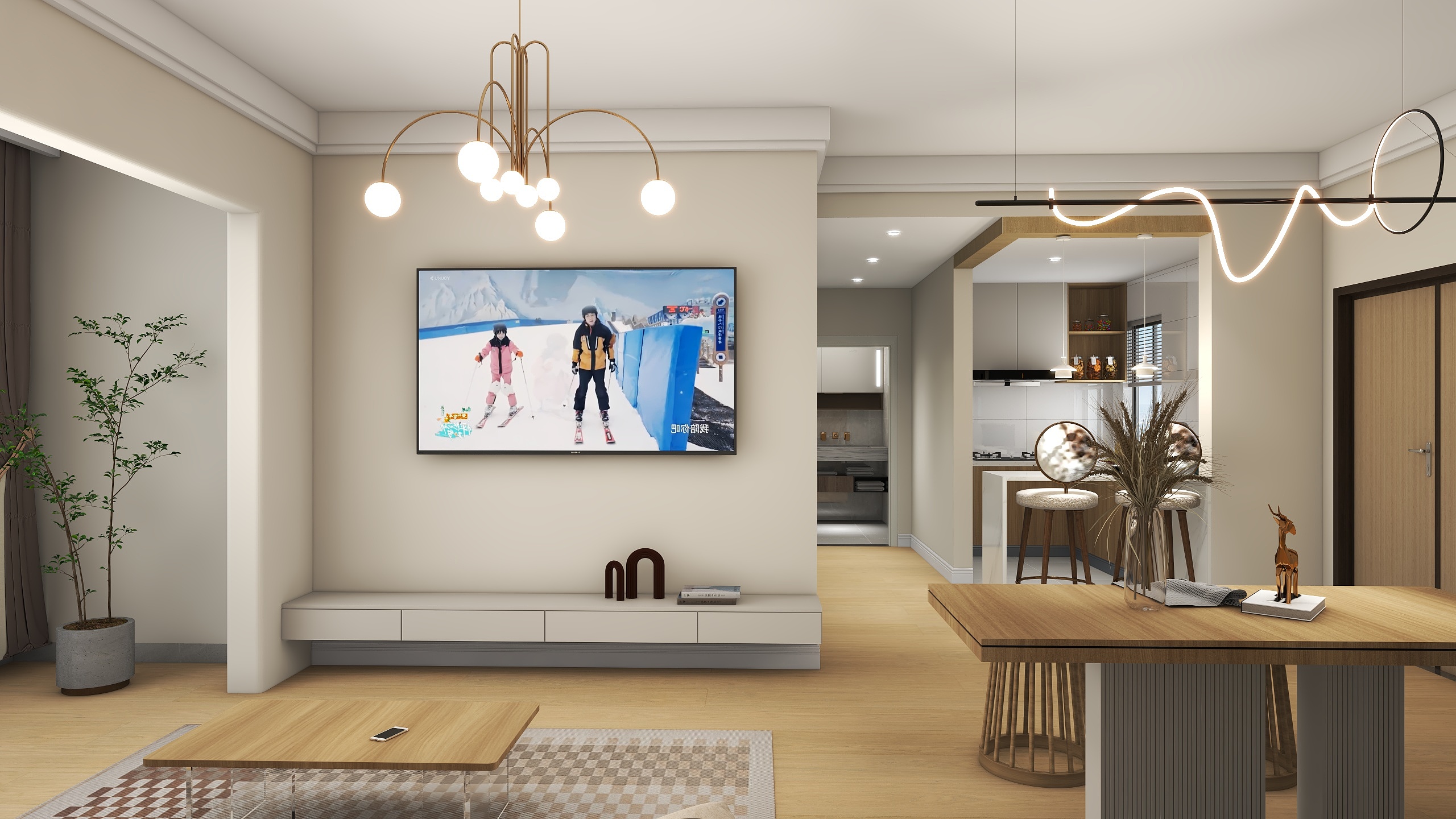 xiongxianshend-76㎡2室-装修设计方案