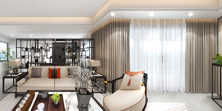 熊征丨全案设计师-顺宝天悦416-装修设计方案