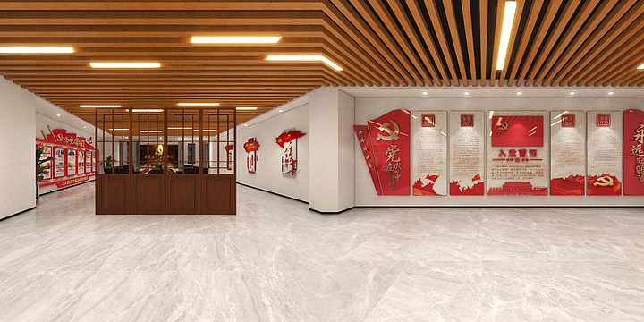 酷大室内设计-展览厅-装修设计方案