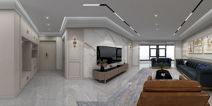 息县TATA木门颍子-碧柜园8-1301-装修设计方案