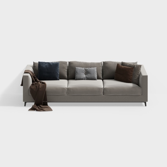 Modern Living Room Multi-person Sofa