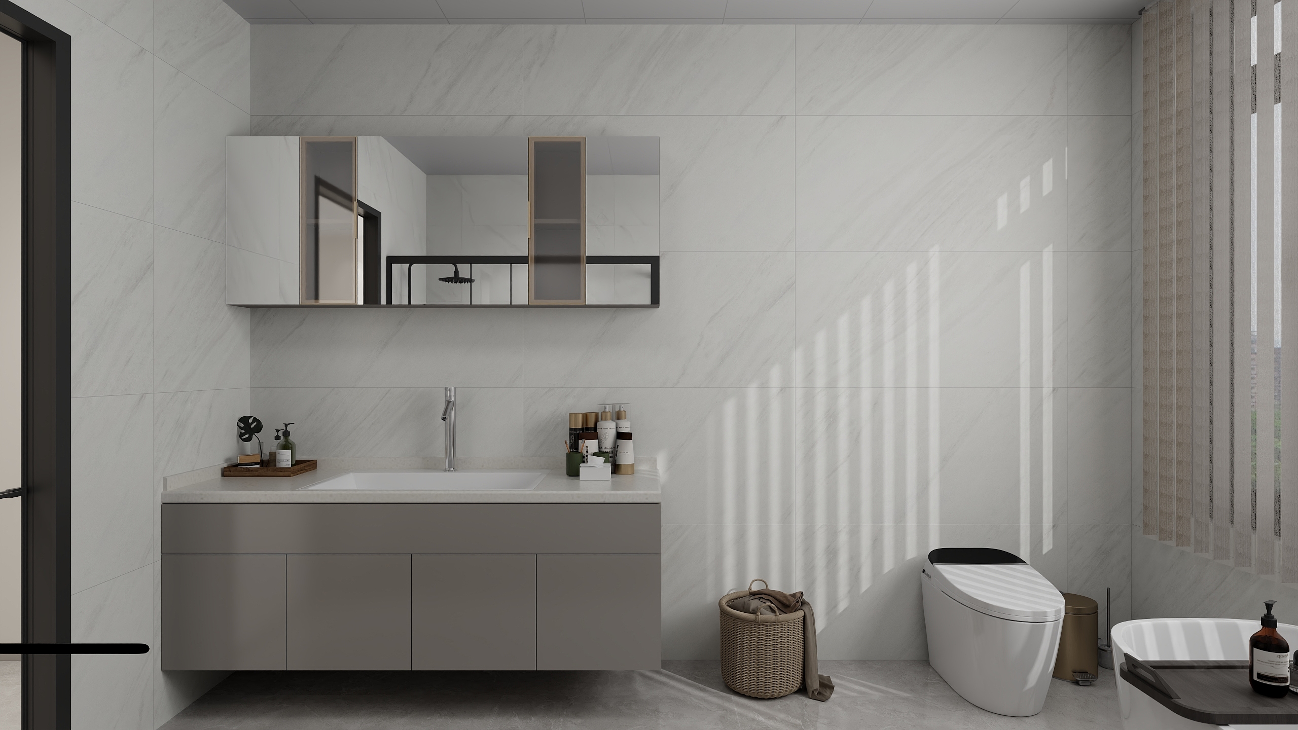 卷毛家整屋定制张洁-棠张新居97㎡-装修设计方案