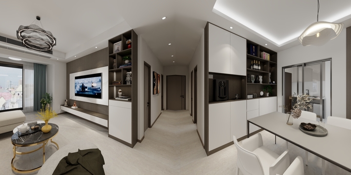 锦兰绘城II空间设计-卓然学府春天22-15-6-装修设计方案