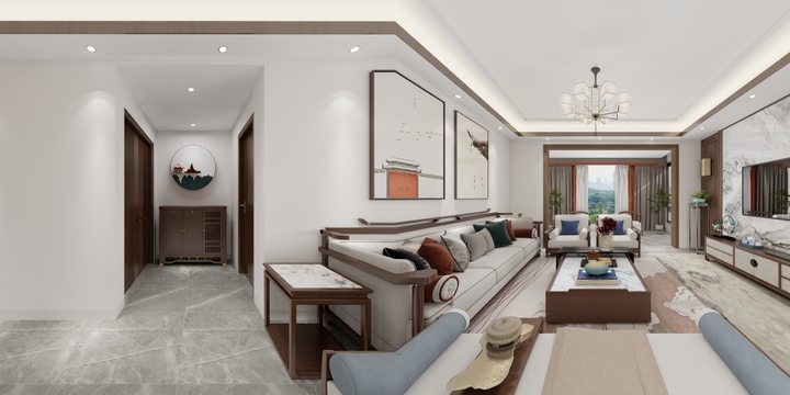 创域全案设计-盛世天禧-装修设计方案