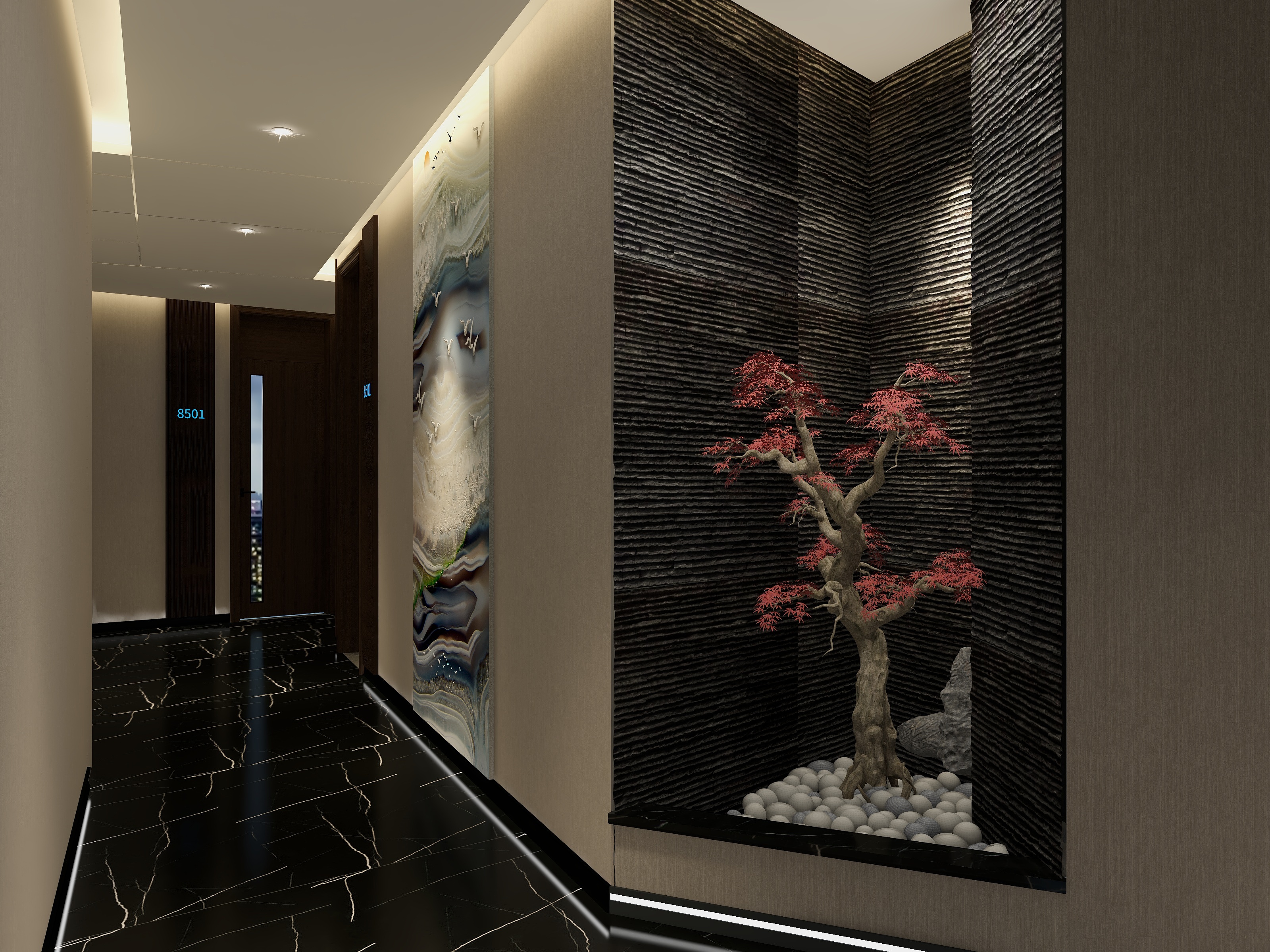 唐湘红-养生通道-装修设计方案