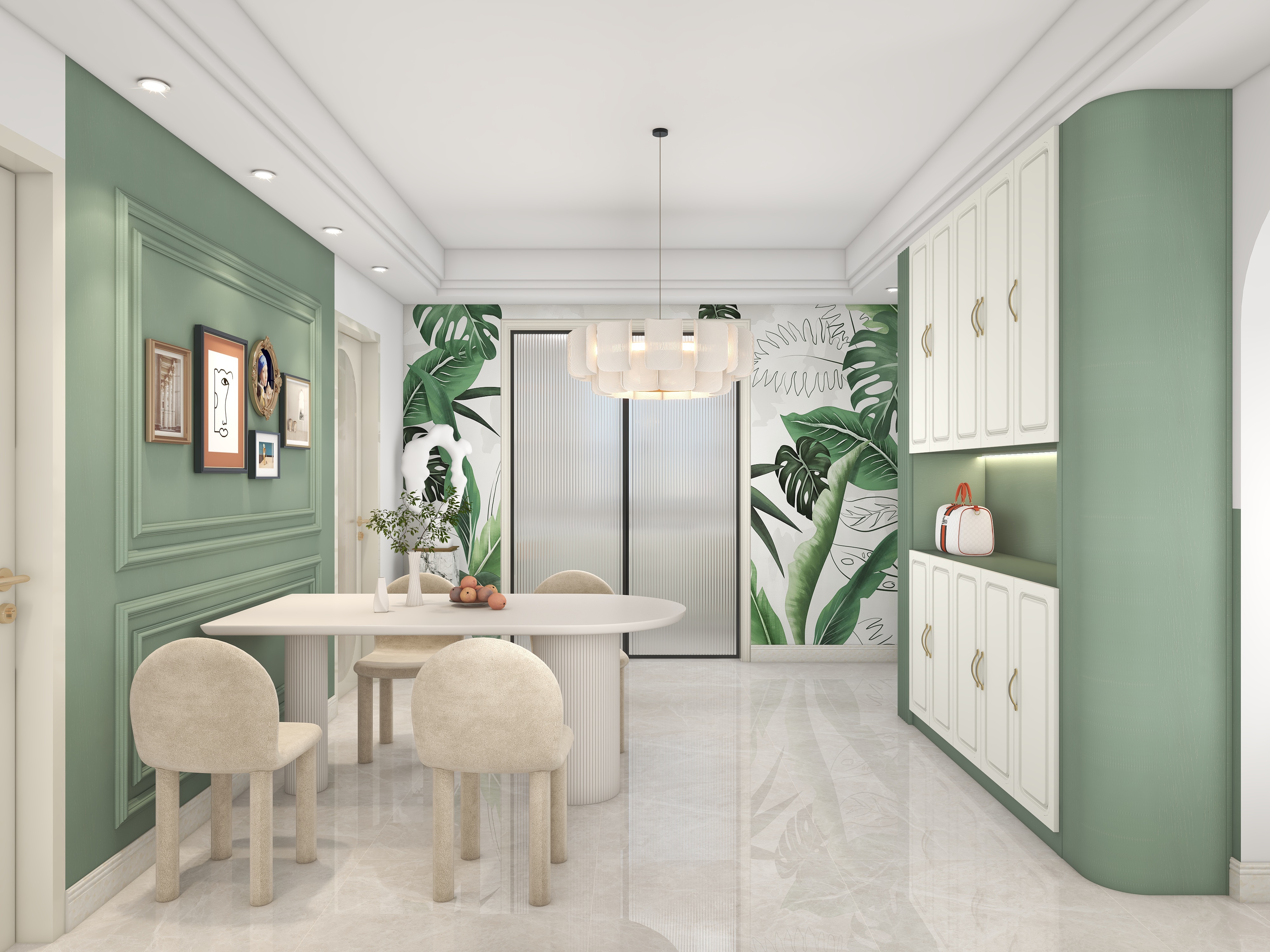 台湾小哥谈设计-《法式轻奢风格》奋斗是为了将来100.88方-装修设计方案