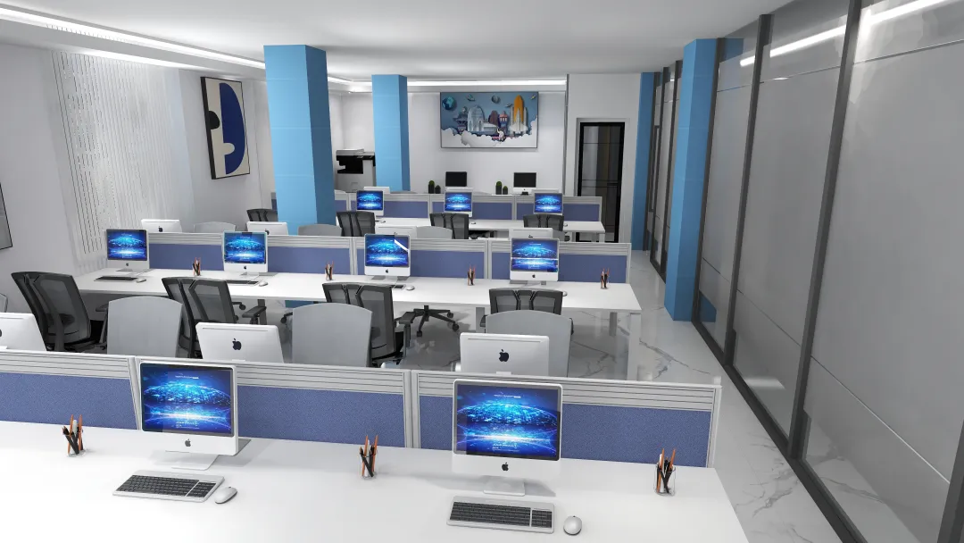 Animaze Multimedia的装修设计方案:A Multi-Storey Office Building