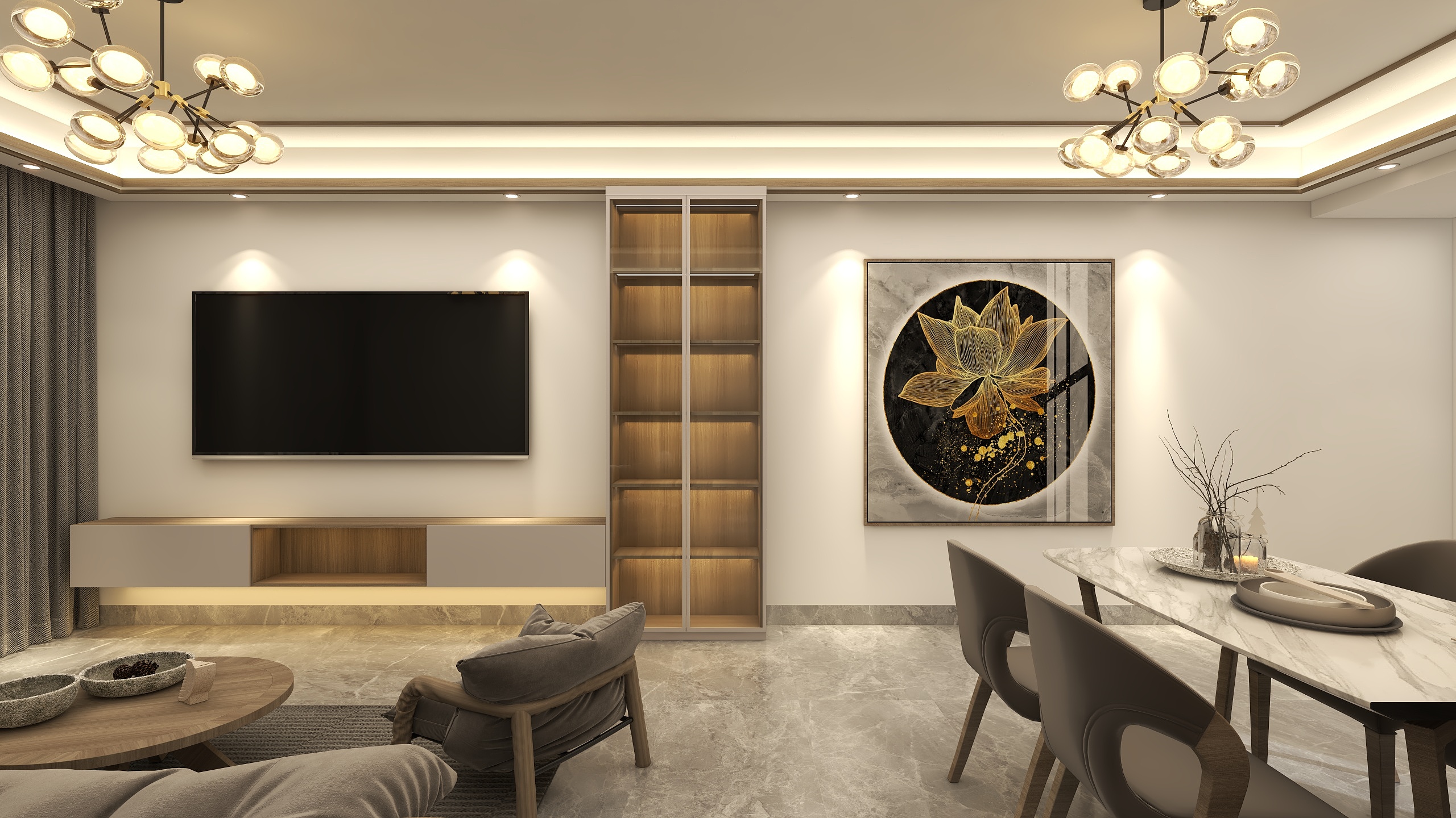 杨杰-悦山居-102平7.8万全包.-装修设计方案