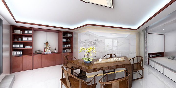 三驿设计-三驿设计—世纪华府2-2-1602-装修设计方案