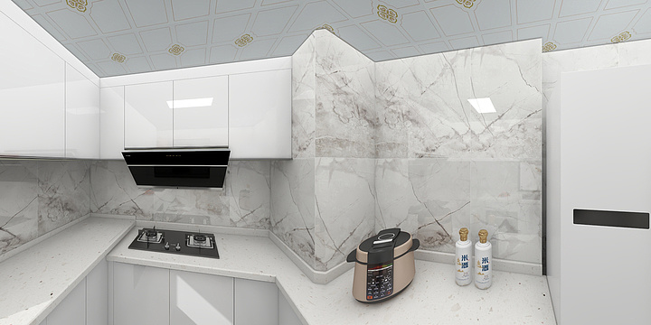 衣柜橱柜罗工-谢岗碧桂园樾府9-1706-装修设计方案