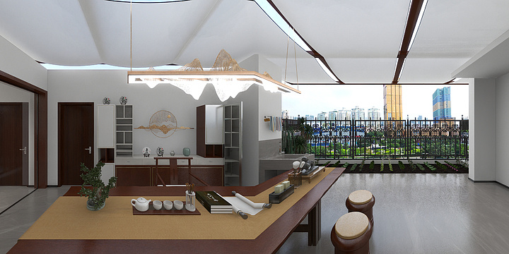 栖居设计-166㎡3室-装修设计方案