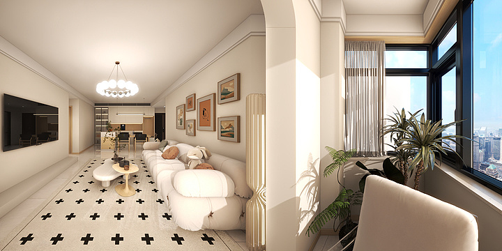 惠康装饰1-观湖珑府36#2单元502-装修设计方案