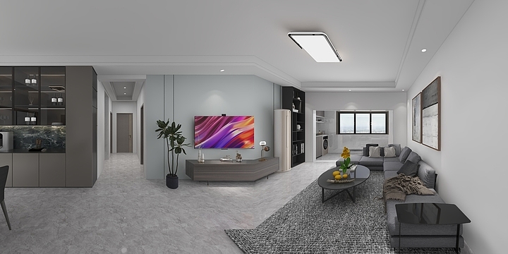 msj馬设计-鹊水蓝庭东户-装修设计方案