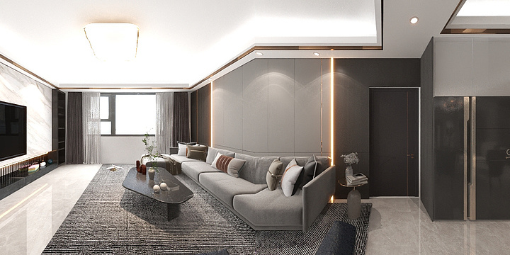 资深独立设计师-现代-装修设计方案