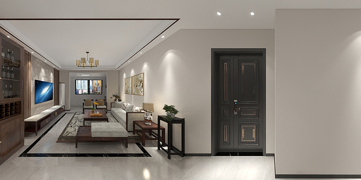 百事可乐l-云台山地赵新中式-装修设计方案