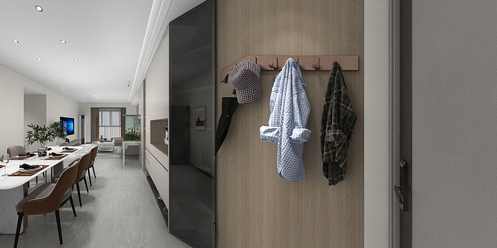 大陈小饰-陆港46-1403-装修设计方案