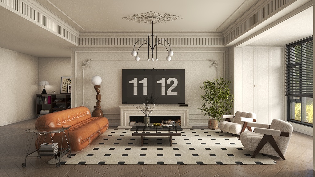 慕唐盛世-贺翔-法式-副本-副本-装修设计方案