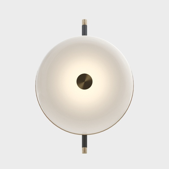 Flos Modern Round Acrylic Wall Lamp