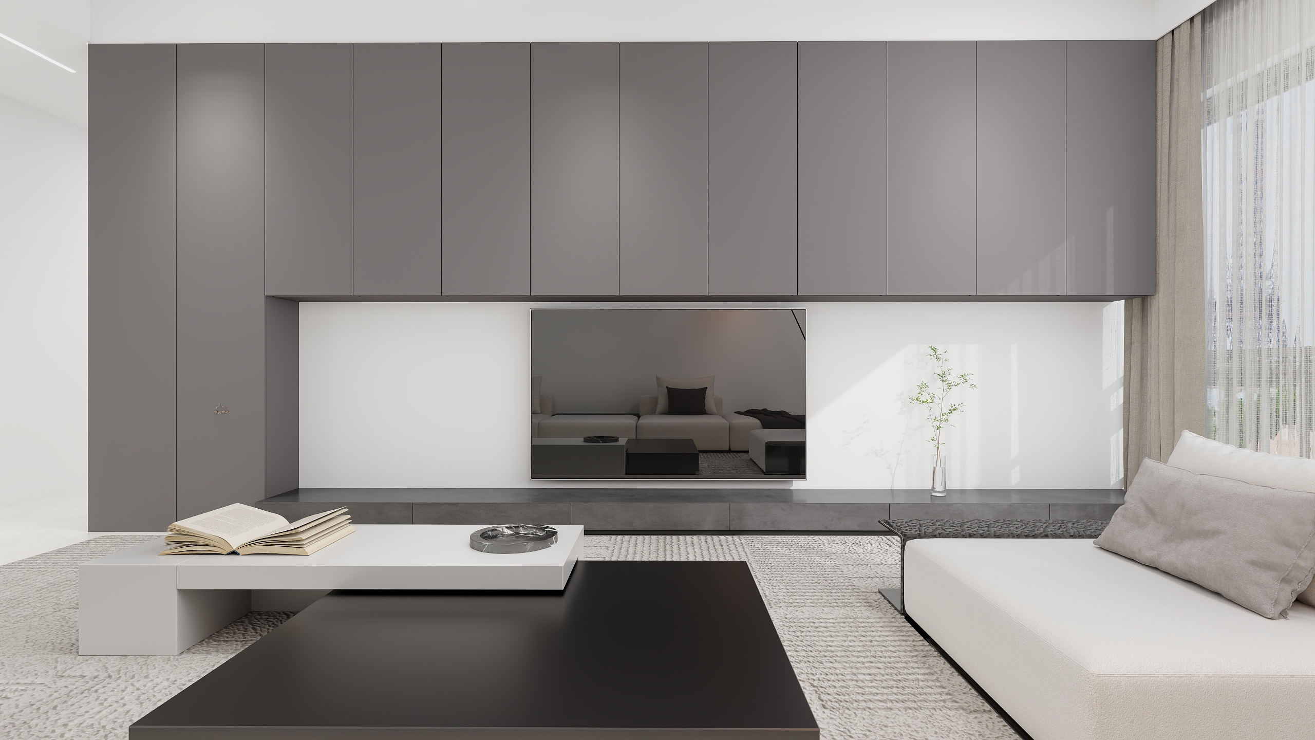 设计师本人-【织黑素白】150平现代简约-装修设计方案