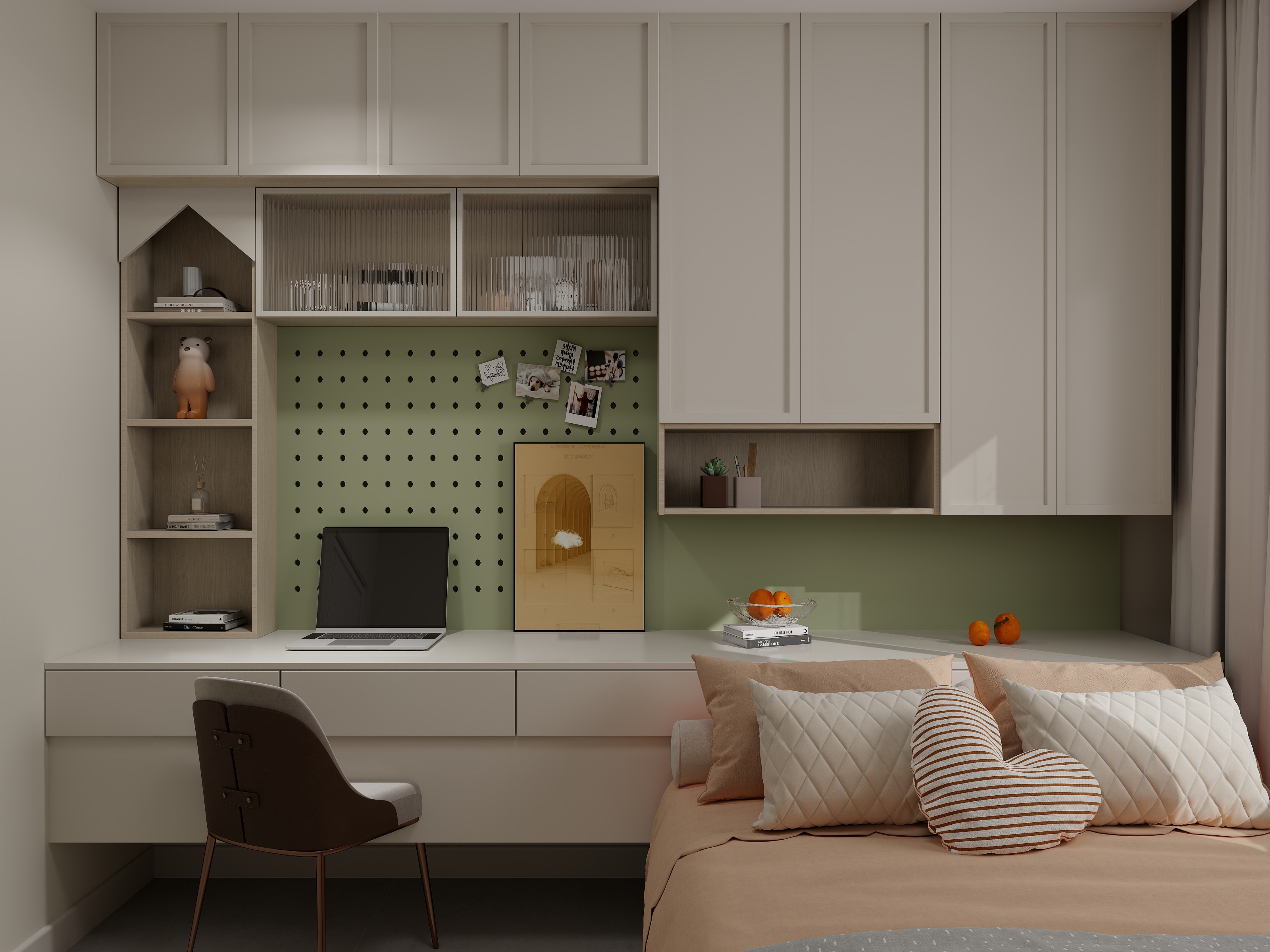 壹个艺术匠人-慧谷尚品 奶油现代风-装修设计方案