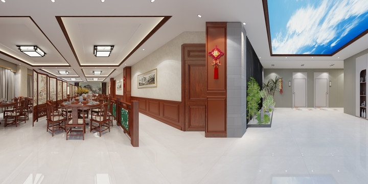 室内设计院888-润景饭店-装修设计方案