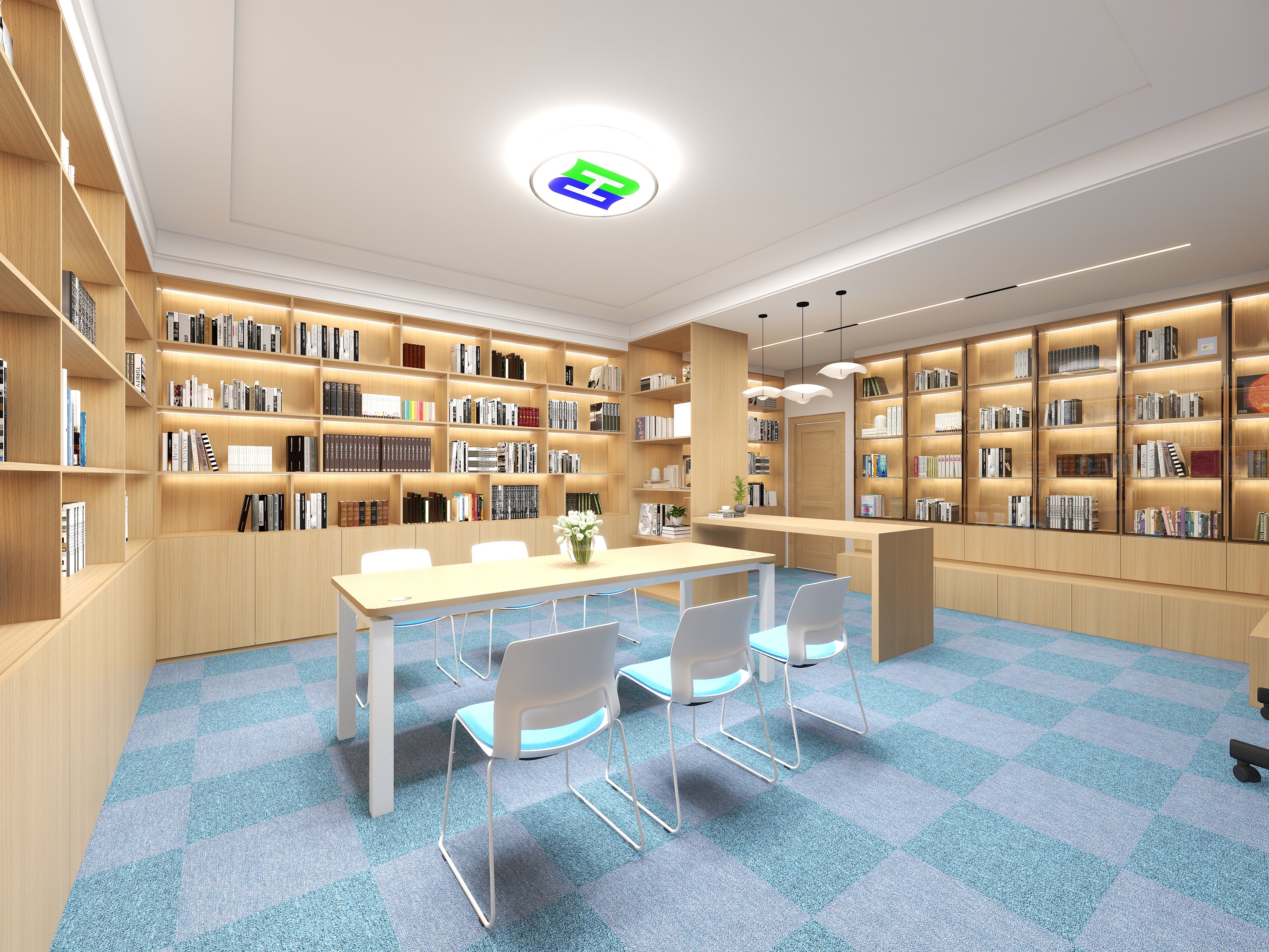 王捷-全总职工书屋-装修设计方案