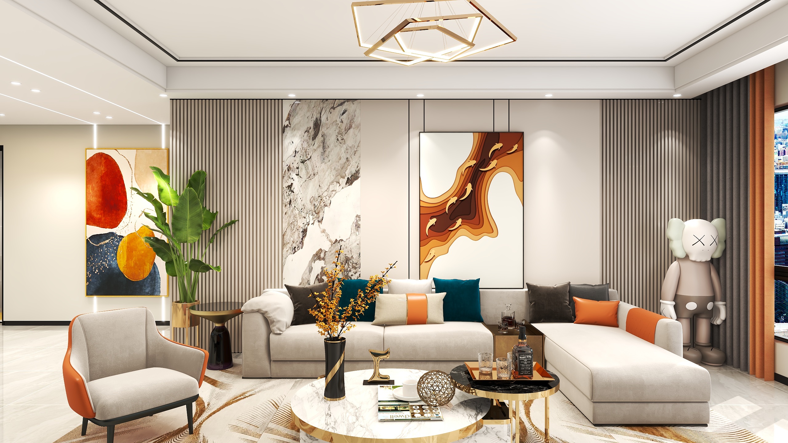 整装全案设计机构-136㎡4室-装修设计方案