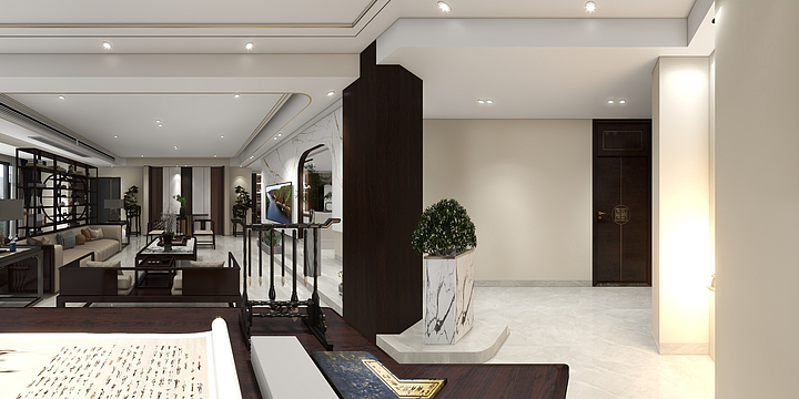 XTJH罗秋玲-美居乐珑庭宋.女士KJL-装修设计方案